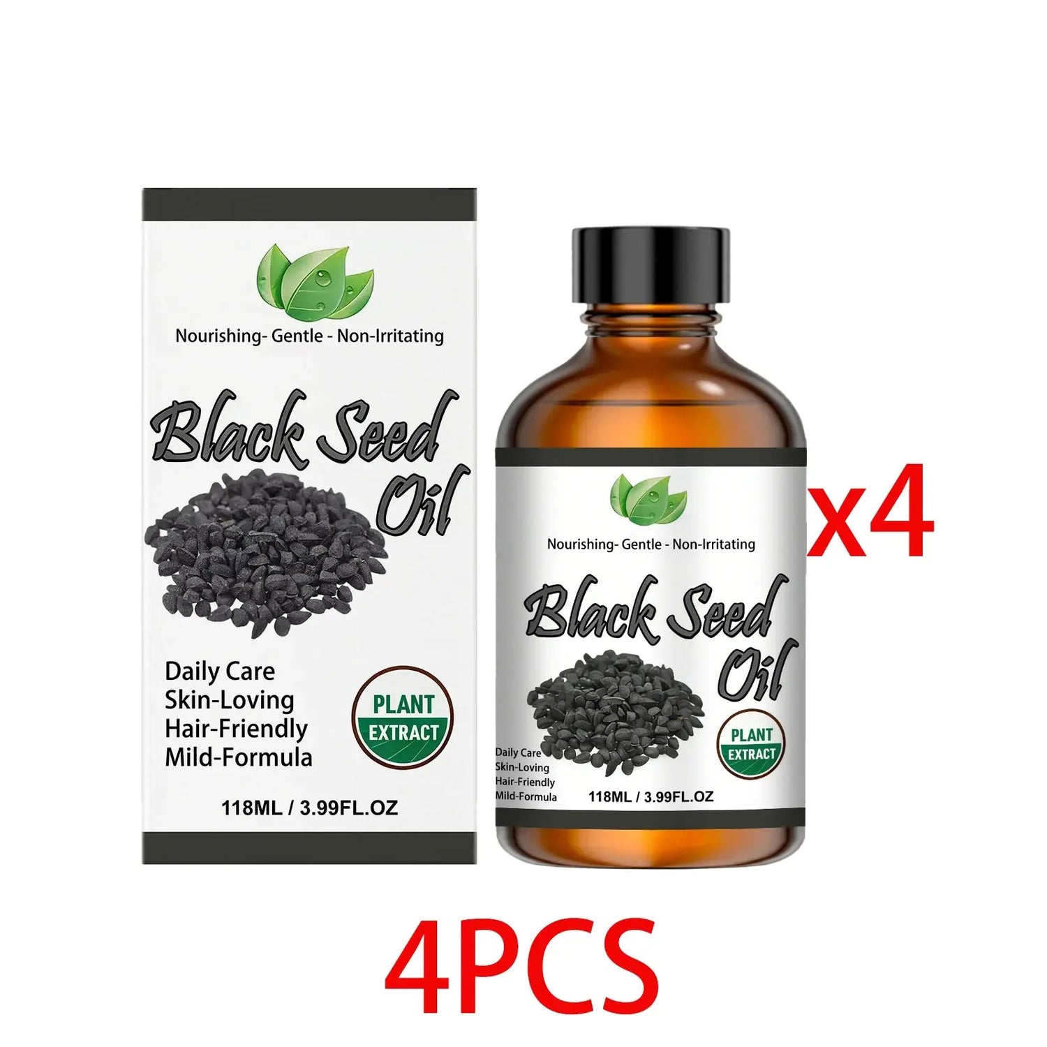 Organic Black Seed Oil Hair,Body &amp; Face Nourishing Moisturize Essence Oil Natural Smooth Skin Care Product Multi Effect Care Oil Mysterious