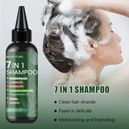 Hair Growth Shampoo,Strengthening Shampoo,nourishing,repair Damaged Hair,deep Cleansing And Reducing Breakage Hair Care Shampoo Mysterious