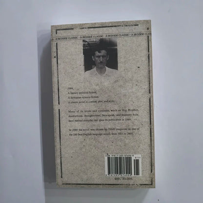 1984 Novel Book By George Orwell English Version Full Translation Part One of The Dystopian Trilogy World Classic