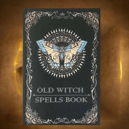 Old Witch Spells Book - Essential Tool for Witches &amp; Wizard Beginners,  Perfect for Birthdays, Easter, Christmas, Halloween Gift Mysterious