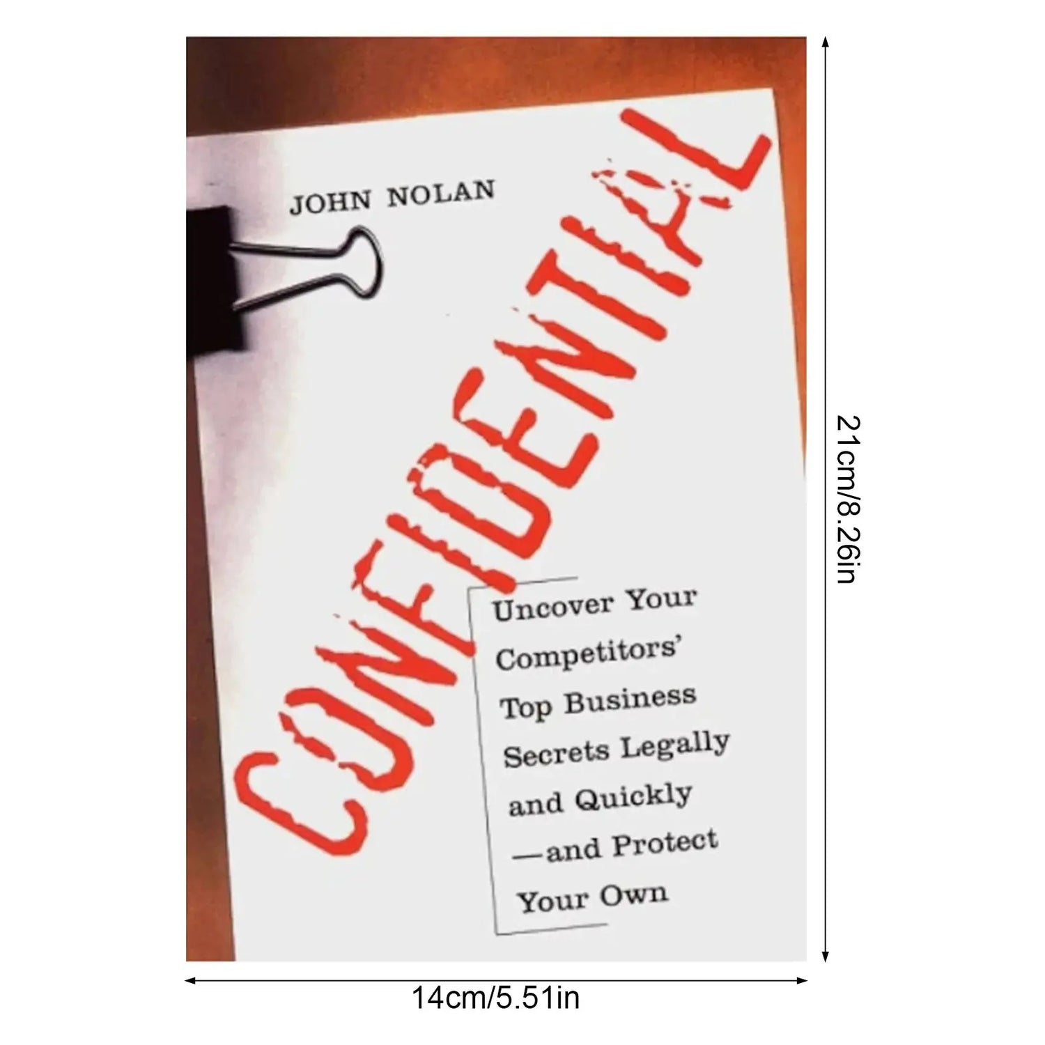 Confidential By John Nolan Paperback Book High Density Plot Suspense Novel For Weekend Rainy Day Reading Mysterious