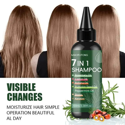 Hair Growth Shampoo,Strengthening Shampoo,nourishing,repair Damaged Hair,deep Cleansing And Reducing Breakage Hair Care Shampoo Mysterious