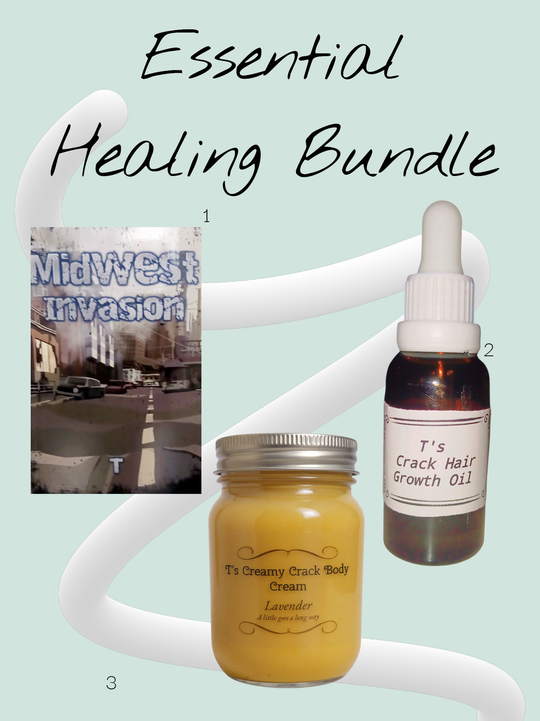 🌿 The Mysterious Essential Healing Bundle - Self-Care Starter Set